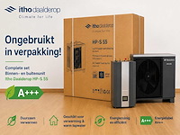 Itho daalderop hp-s 55 warmtepomp set (ongebruikt! in verpakking!) - afbeelding 1 van  2
