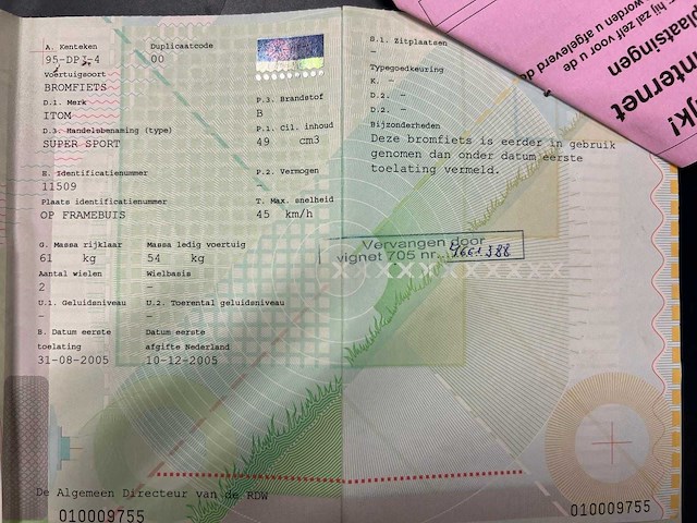 Itom super sport motorfiets - afbeelding 28 van  35