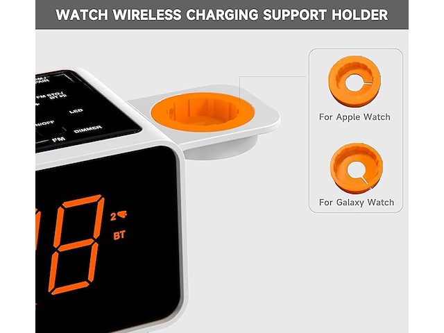 Itoma wekkerradio - afbeelding 1 van  4