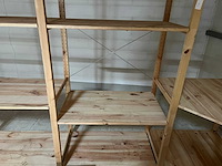 Ivar wandrek – modulair houten rekken (lot) - afbeelding 2 van  35