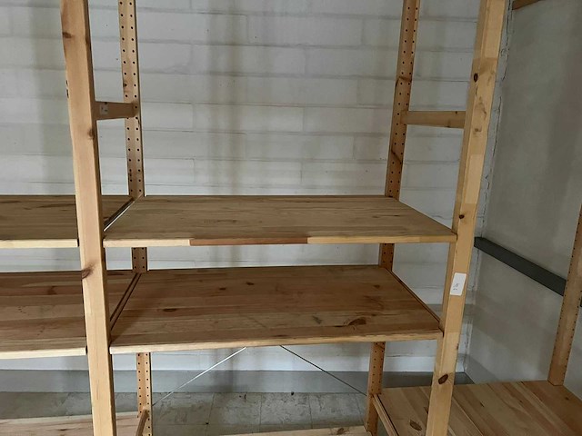 Ivar wandrek – modulair houten rekken (lot) - afbeelding 3 van  35
