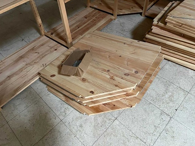 Ivar wandrek – modulair houten rekken (lot) - afbeelding 12 van  35