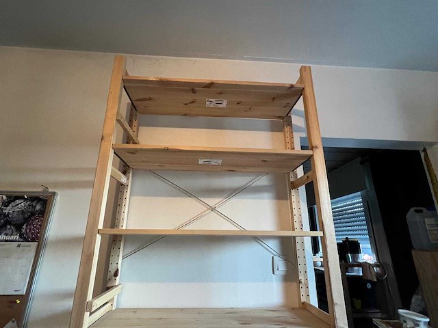 Ivar wandrek – modulair houten rekken (lot) - afbeelding 22 van  35