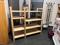 Ivar wandrek – modulair houten rekken (lot) - afbeelding 24 van  35