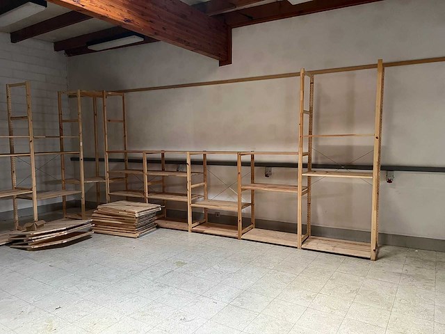 Ivar wandrek – modulair houten rekken (lot) - afbeelding 21 van  35