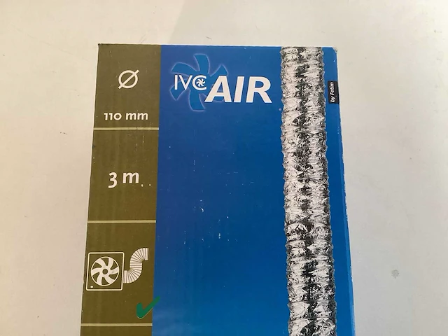 Ivc air luchtslang 3 meter, aluminium (12x) - afbeelding 4 van  6