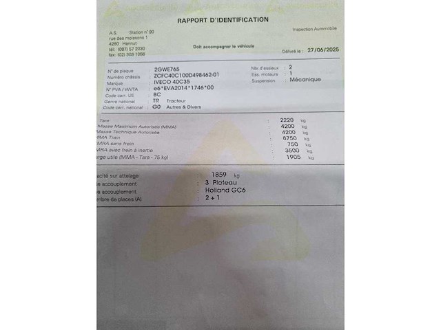 Iveco - 2015 - dagelijks 40c17 - afbeelding 4 van  13