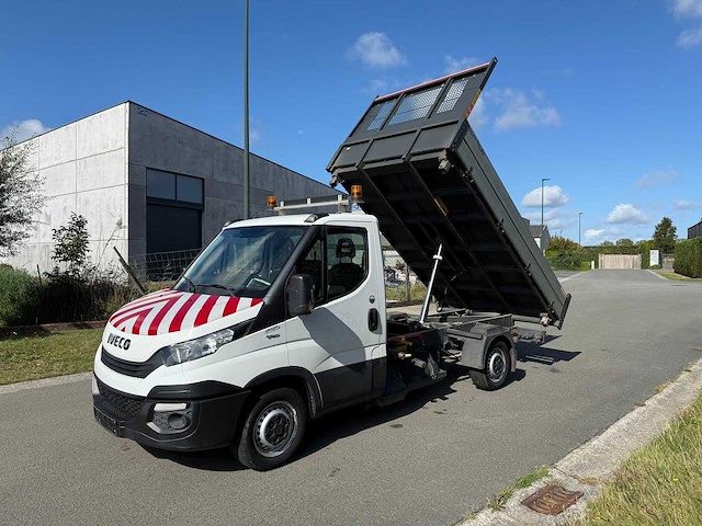 Iveco - 2018 - 35s14n - 3-kant kipper - personenauto - afbeelding 8 van  41