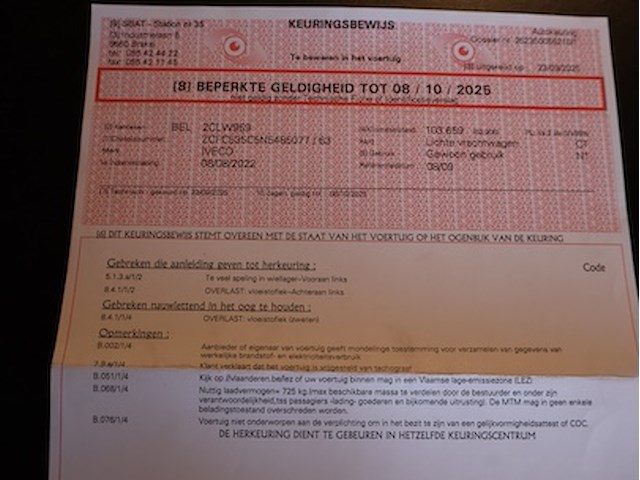 Iveco - zcfc535c5n5485077 - 2022 - afbeelding 14 van  21