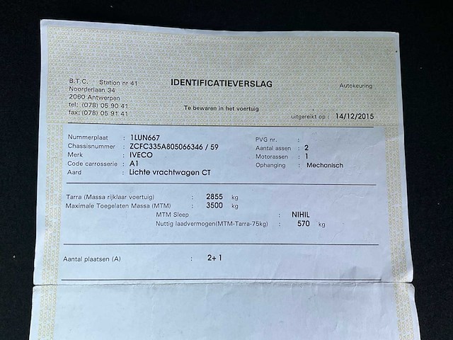 Iveco 35s14n - euro 6 - 57000km - afbeelding 42 van  62