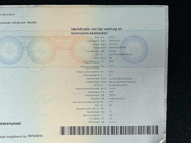 Iveco 35s14n - euro 6 - 57000km - afbeelding 44 van  62