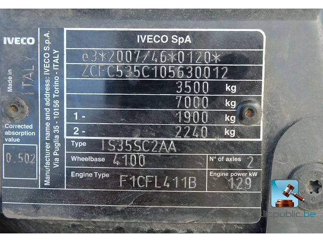 Iveco 35s18 - afbeelding 26 van  58