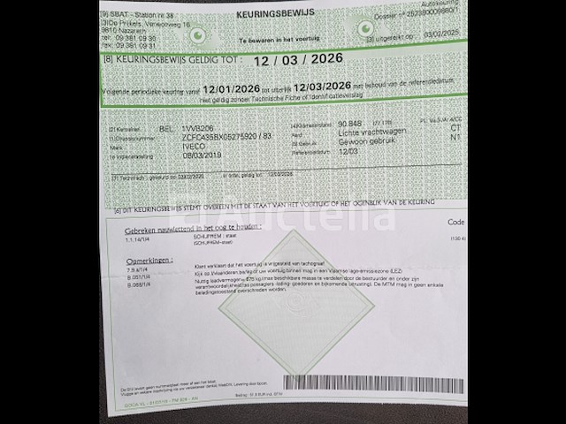 Iveco daily 35 c 15 d 2019 ---- black friday (-65% de frais acheteurs) - afbeelding 9 van  25