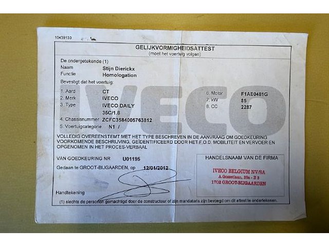 Iveco daily 35c12 - afbeelding 15 van  29