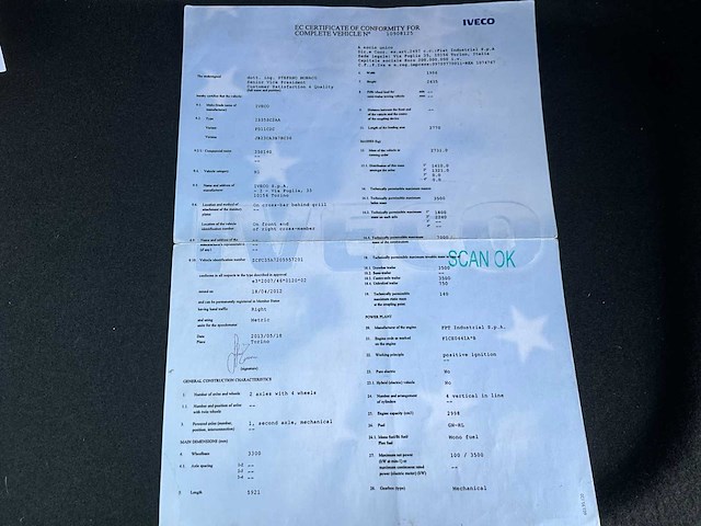 Iveco daily 35s14 cng dubbele cabine - 37000km - hoog dak - afbeelding 13 van  17