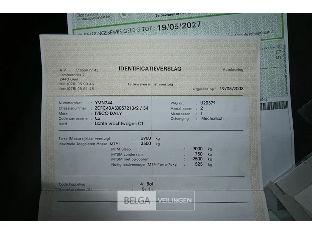 Iveco daily lichte vrachtwagen met kipbak - afbeelding 11 van  26