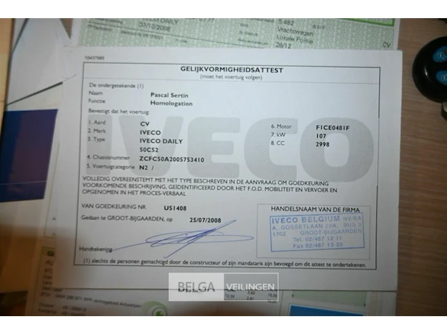 Iveco daily vrachtwagen / bureelwagen - afbeelding 4 van  23
