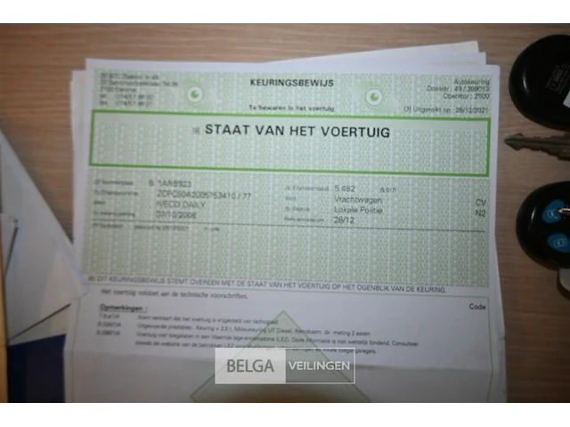 Iveco daily vrachtwagen / bureelwagen - afbeelding 6 van  23