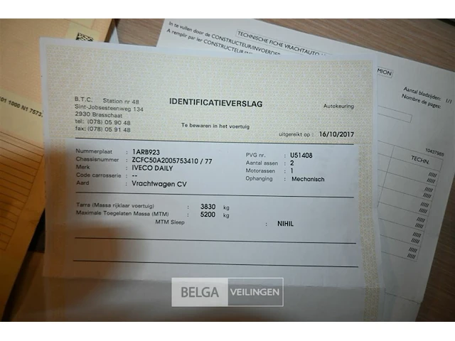 Iveco daily vrachtwagen / bureelwagen - afbeelding 7 van  23