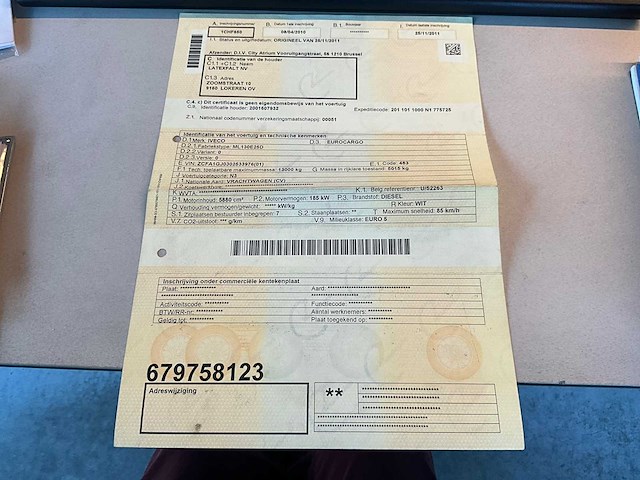 Iveco eurocargo - ml130e25d - truck - 2010 - afbeelding 39 van  47