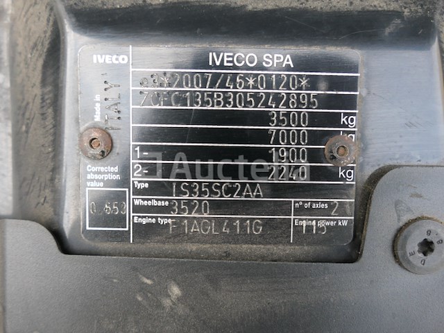 Iveco iveco 35s 16 bus (vin: zcfc135b305242895) - afbeelding 5 van  37