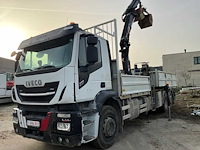 Iveco kraanwagens, compressoren en bouwmaterialen