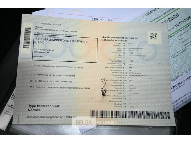 Iveco ladderwagen - afbeelding 19 van  35