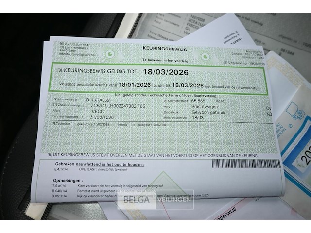 Iveco ladderwagen - afbeelding 21 van  35