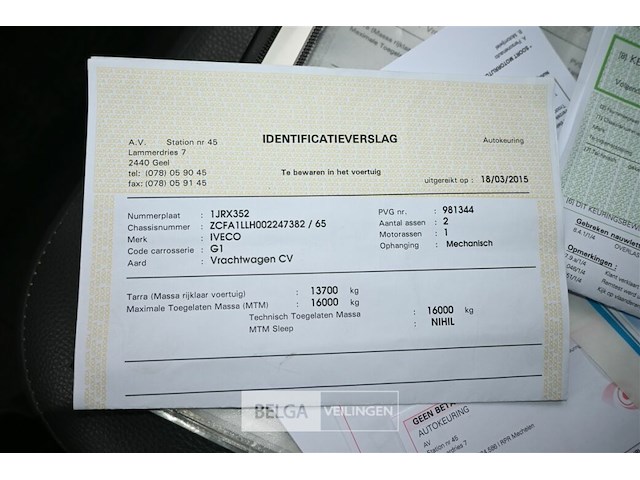 Iveco ladderwagen - afbeelding 22 van  35