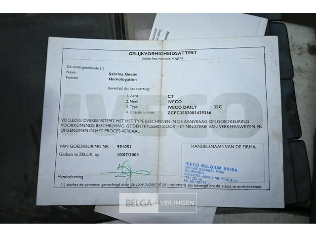 Iveco lichte vrachtwagen - afbeelding 3 van  21