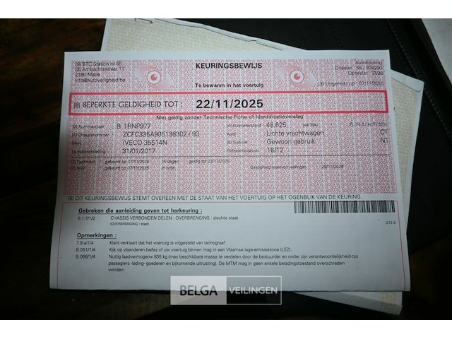 Iveco lichte vrachtwagen - afbeelding 11 van  28