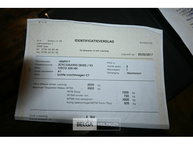 Iveco lichte vrachtwagen - afbeelding 13 van  28