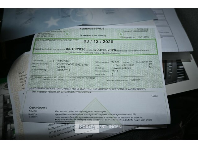 Iveco lichte vrachtwagen - afbeelding 6 van  27