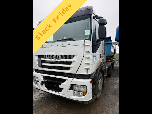 Iveco stralis 2008 tipper oplegger trekker iveco stralis 2008 ---- black friday (-65% van de frais acheteurs) - afbeelding 1 van  15