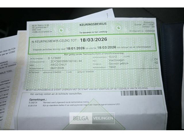 Iveco vrachtwagen voor brandweermateriaal - afbeelding 10 van  27