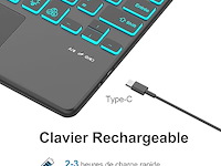 Iveoppe toetsenbordhoes met trackpad - afbeelding 2 van  7
