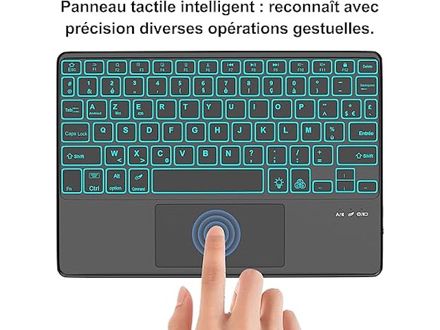 Iveoppe toetsenbordhoes met trackpad - afbeelding 7 van  7