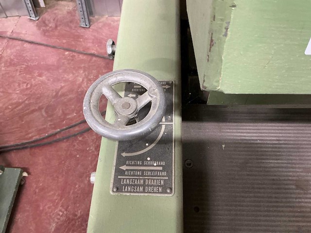 J. boere br.60 breedbandschuurmachine - afbeelding 2 van  5