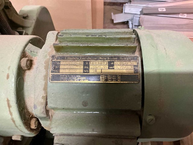 J. boere br.60 breedbandschuurmachine - afbeelding 6 van  9