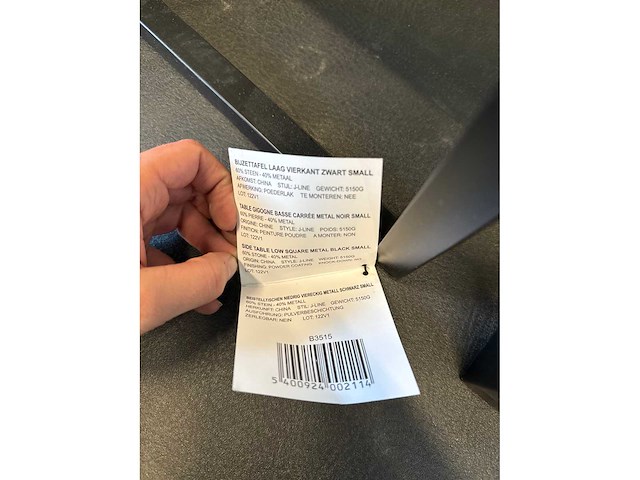 J-line bijzettafel - afbeelding 5 van  6