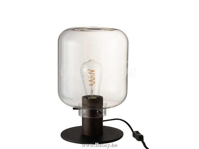 J-line light & living - tafellamp (2 stuks) - afbeelding 1 van  3