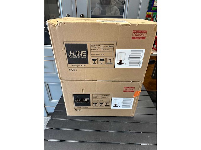 J-line tafellamp j-line 2 stuks - afbeelding 3 van  3