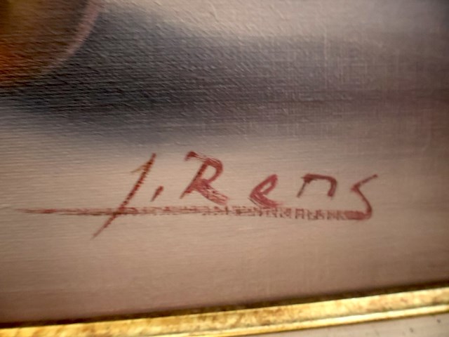 J. rens schilderij - afbeelding 3 van  4