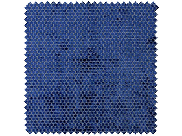 Jabot cobalt stof 22,5m x 140 cm - afbeelding 1 van  2