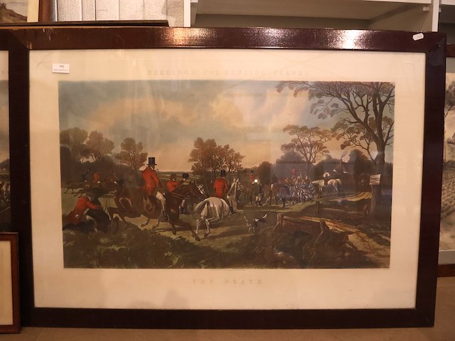 Jachttafereel (x4) - afbeelding 2 van  8