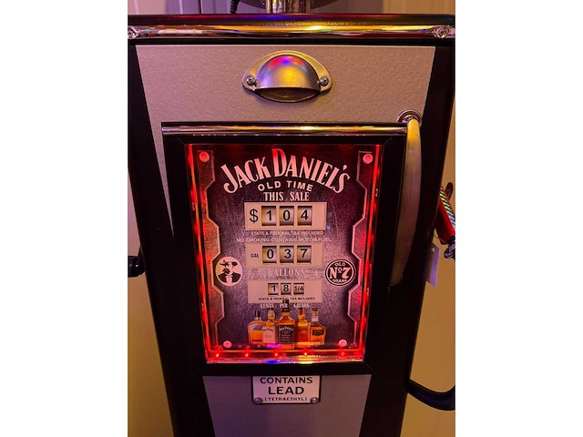 Jack daniels - benzinepomp kast - afbeelding 5 van  10