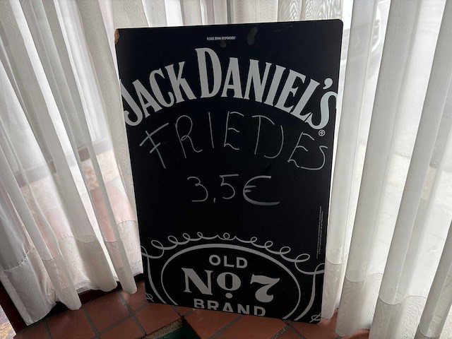 Jack daniels krijtbord - decoration - afbeelding 2 van  2