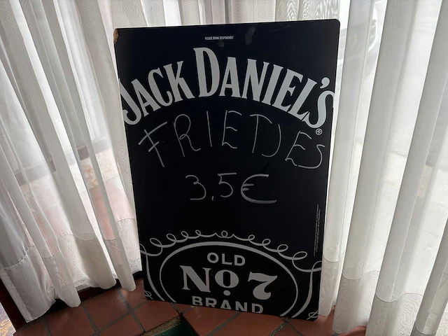 Jack daniels krijtbord - decoration - afbeelding 2 van  2