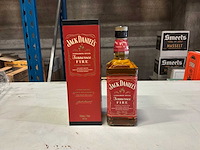 Jack daniels tennessee fire whisky (17x) - afbeelding 1 van  1