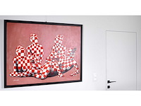 Jack gage – 4 filles - olie op doek - 90x120 cm - afbeelding 9 van  11